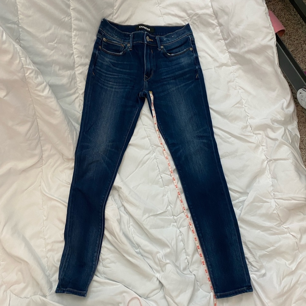 Express 4R Dark Blue Women's Jeans